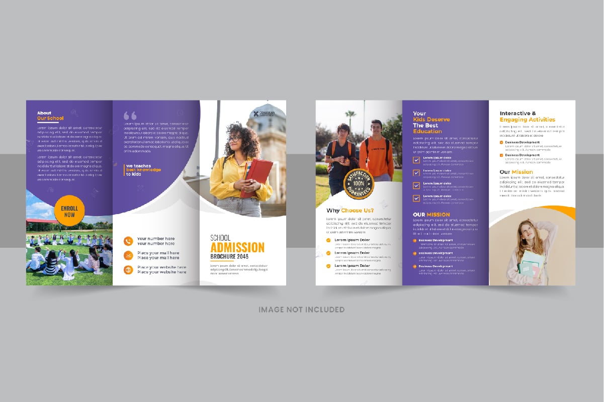 Template #340735 Leaflet Minimalist Webdesign Template - Logo template Preview