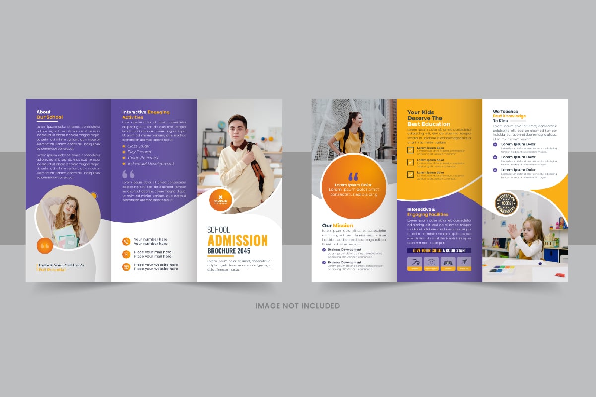 Template #340744 Leaflet Minimalist Webdesign Template - Logo template Preview