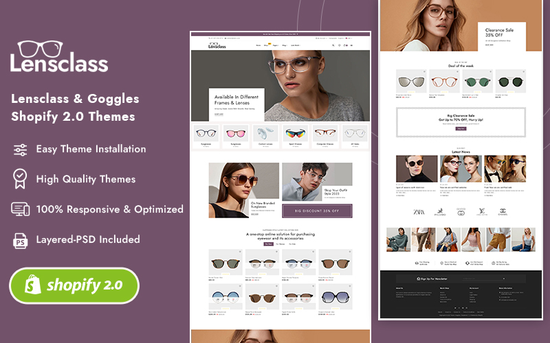 Template #340772 Clean Fashion Webdesign Template - Logo template Preview