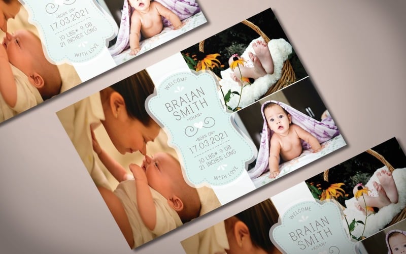 Baby Shower Invitation | Modern Baby Shower | Unisex Baby Shower Invites | Editable Baby Cards Corporate Identity