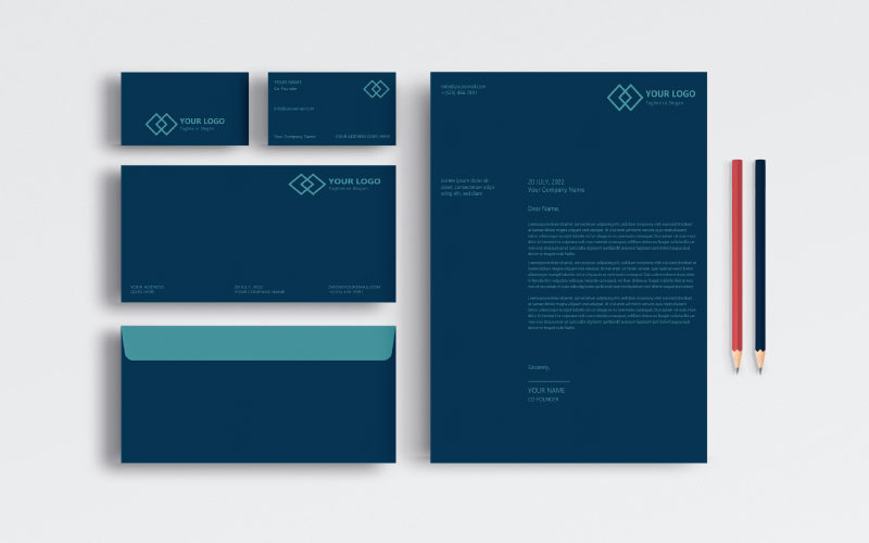 Creative Stationery Design Corporate Identity