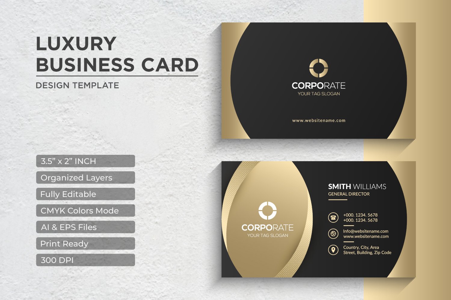 Template #340864 Card Infographic Webdesign Template - Logo template Preview