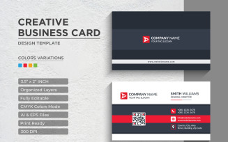 Minimal Elegant Business Cards - Corporate Identity Template V.022