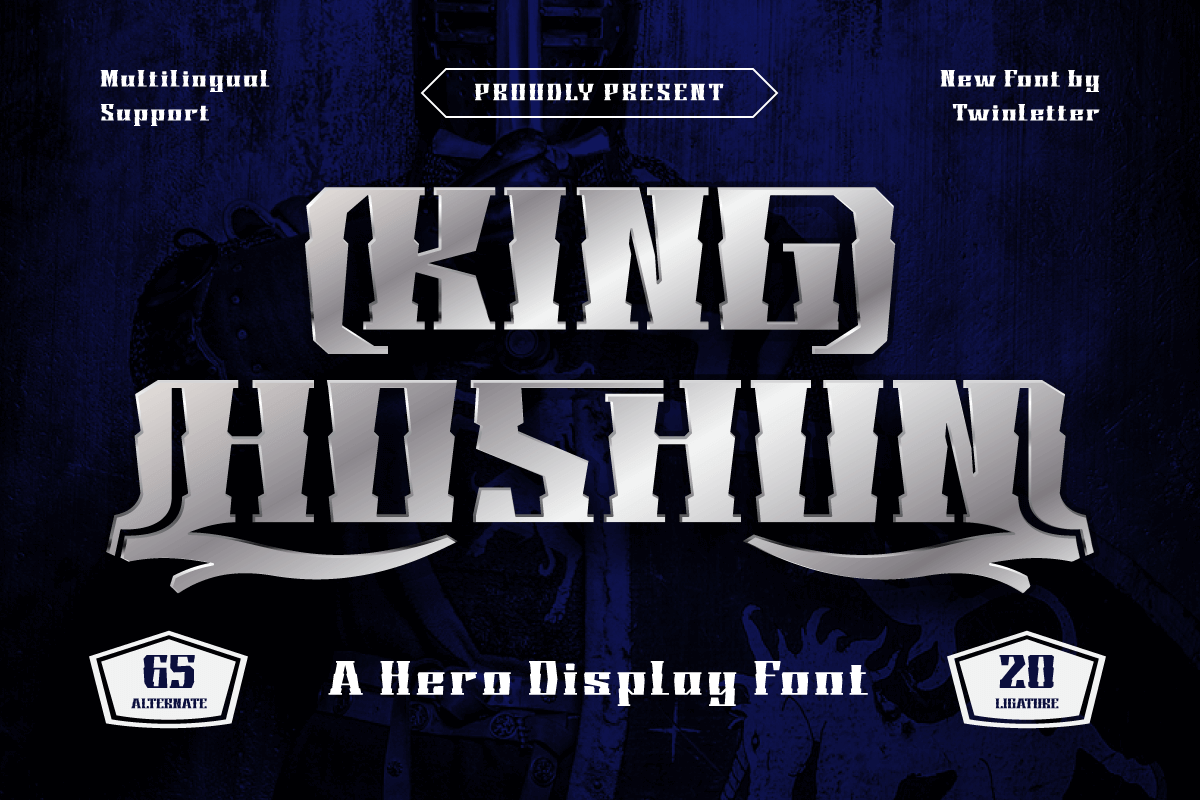 KING HOSHUN | Display Hero Font