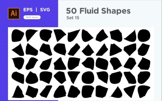 Abstract Fluid Shape 50 Set Vol 15