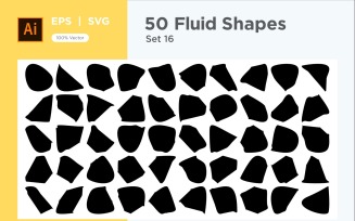 Abstract Fluid Shape 50 Set Vol 16