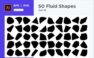 Abstract Fluid Shape 50 Set Vol 19
