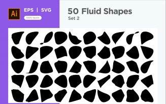 Abstract Fluid Shape 50 Set Vol 2
