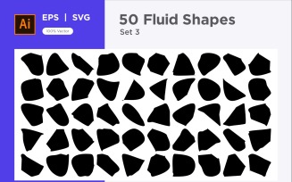 Abstract Fluid Shape 50 Set Vol 3