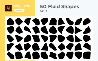 Abstract Fluid Shape 50 Set Vol 4