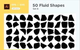 Abstract Fluid Shape 50 Set Vol 8