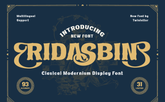Ridasbin | Serif Classic Modernism