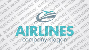 Airline Tickets Logo Template vlogo