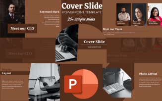 Cover Slide PowerPoint Template
