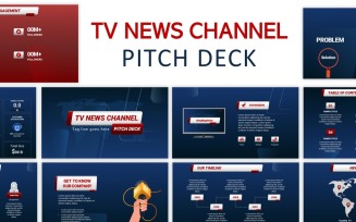 TV NEWS CHANNEL PITCH DECK