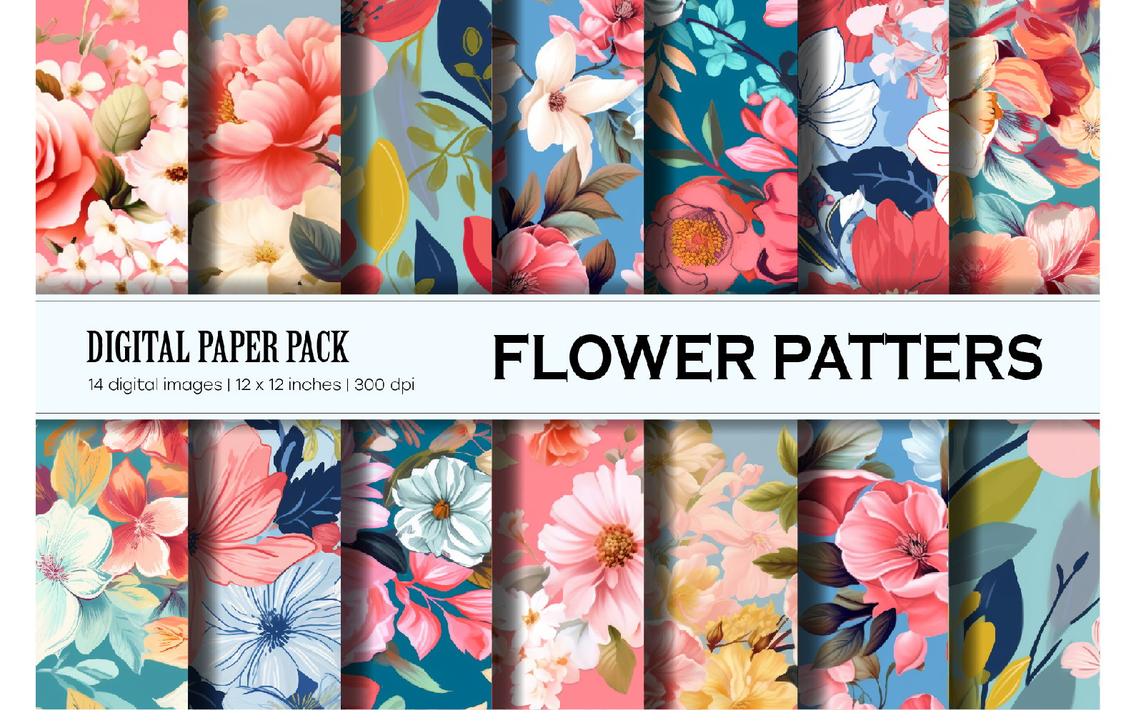 Template #341118 Digitalfloralpaper Flowerartistrytextures Webdesign Template - Logo template Preview