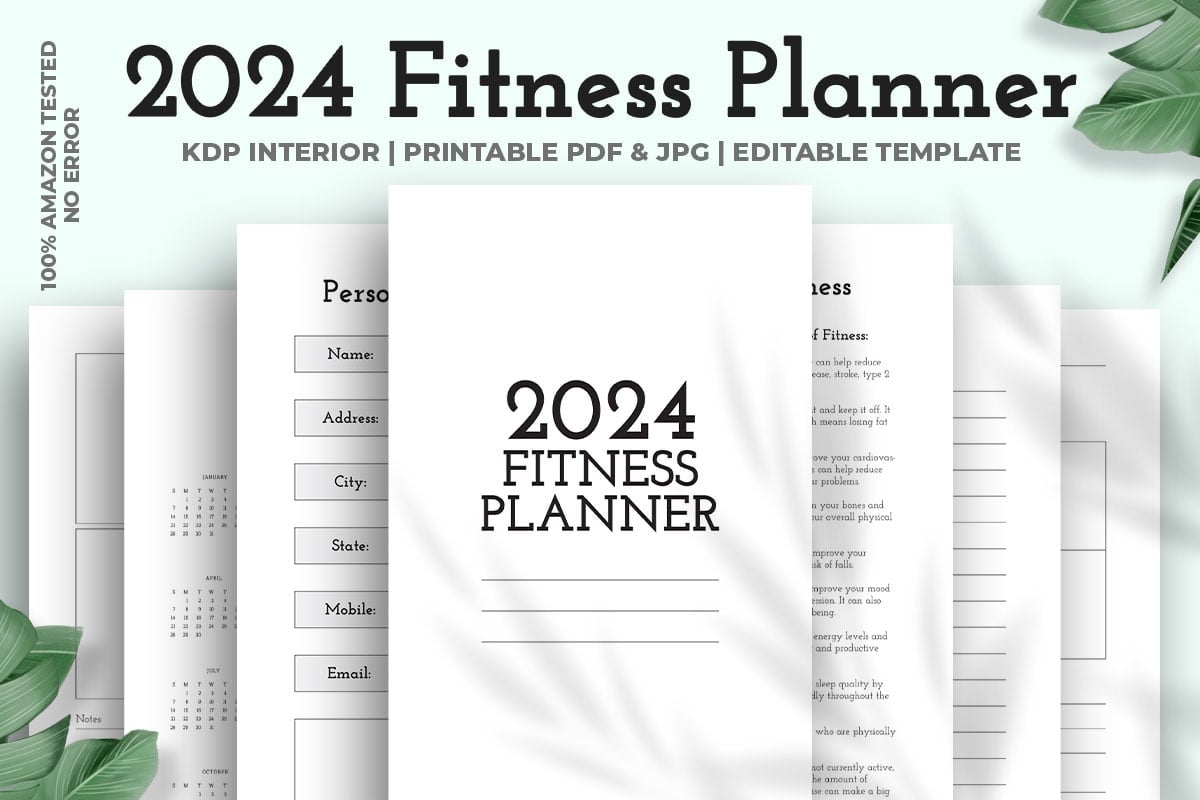 Template #341147 Fitness Planner Webdesign Template - Logo template Preview
