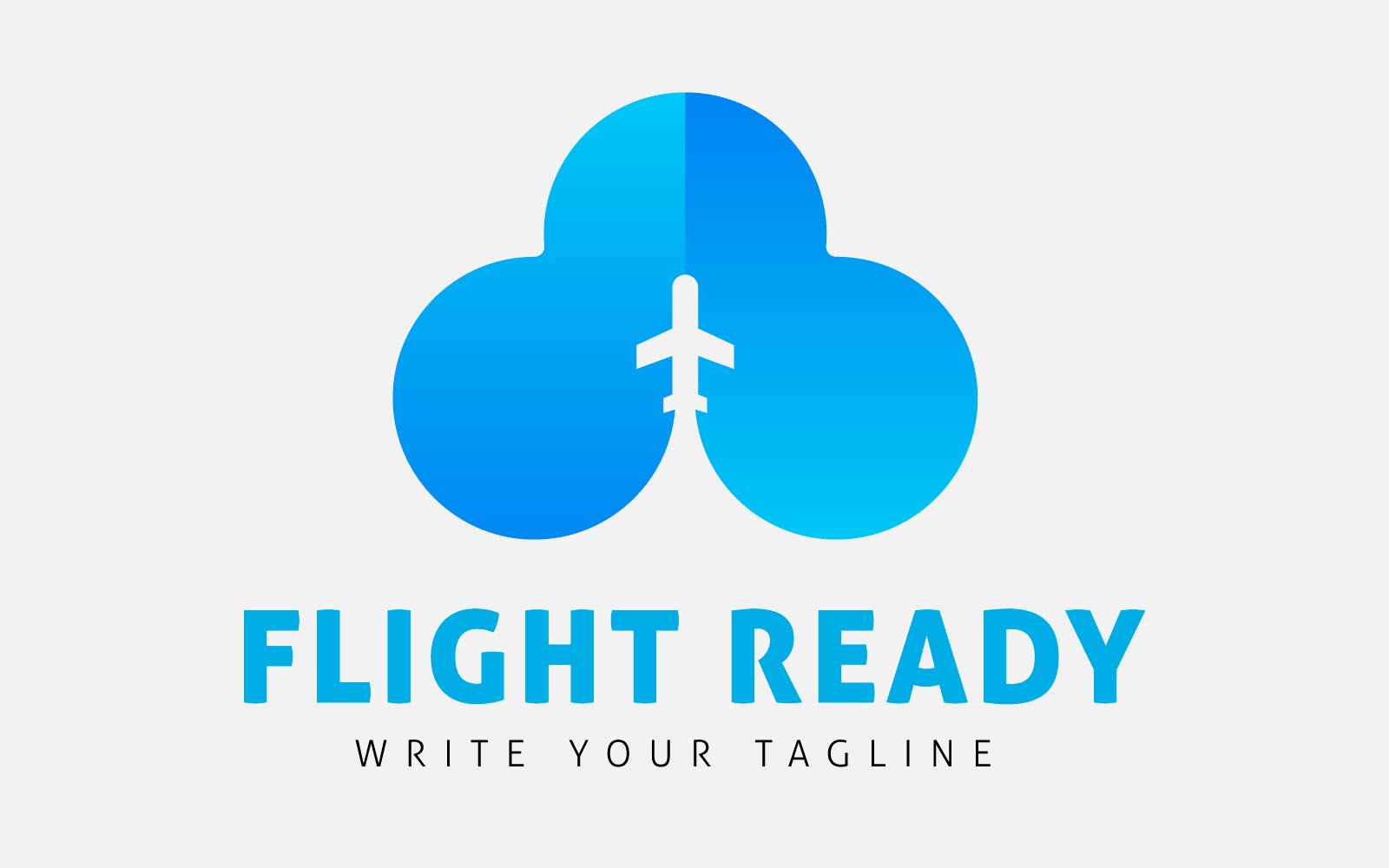 Template #341186 Airline Airplane Webdesign Template - Logo template Preview