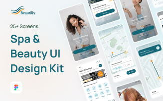 Beautilly App - Salon & Beauty UI Design Kit