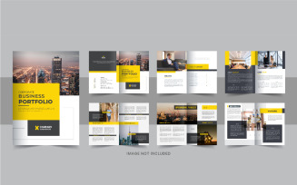 Company Profile Brochure, Corporate Identity design template