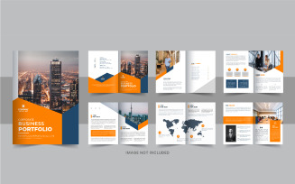 Company Profile Brochure, Corporate Identity template