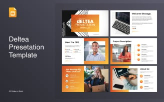 Deltea Corporate PresentationTemplate