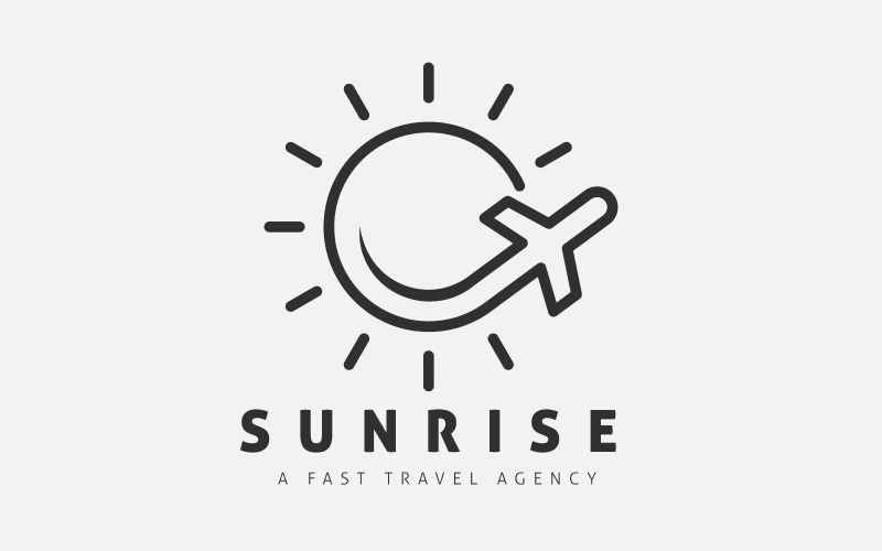 Travel Logo Design Template. Travel Agencies, Tours Logo Template