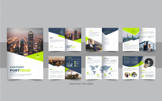 Company Profile Brochure, Corporate Identity layout