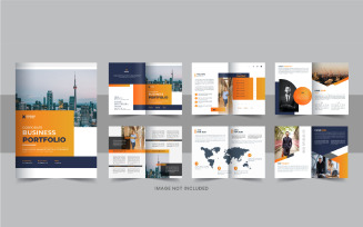 Company Profile Brochure, Corporate Identity template design