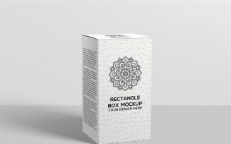 Rectangle Packaging Box Mockup
