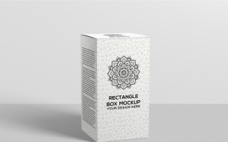 Rectangle Packaging Box Mockup