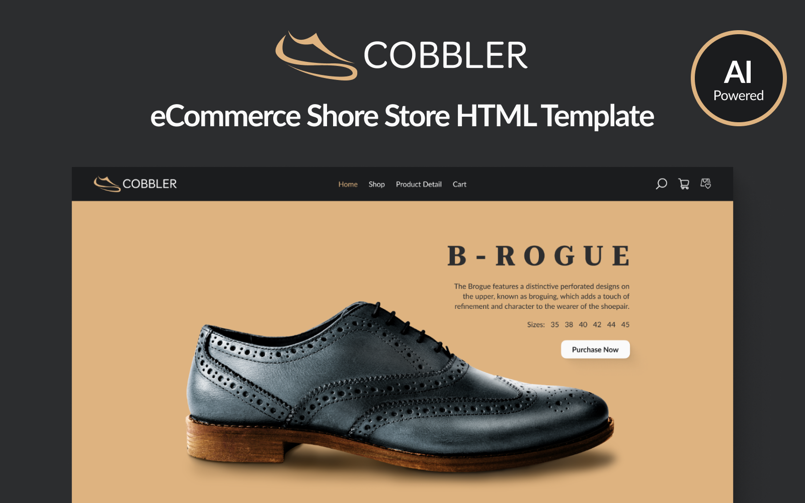 Step into Style with Cobbler: A Premium Shoe Store HTML Theme