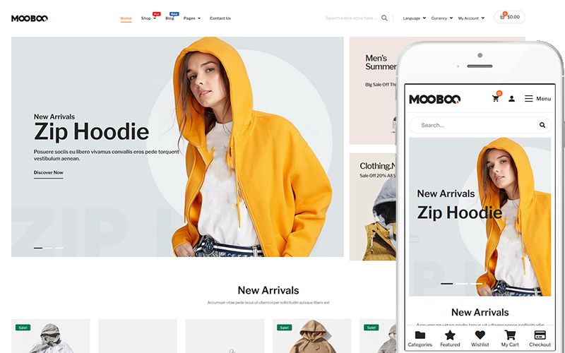 MooBoo - Fashion Theme WooCommerce Theme