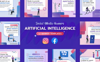 Artificial Intelligence - AI Banner Templates