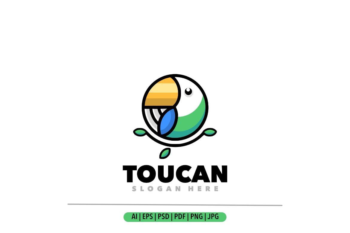 Kit Graphique #341530 Cartoon Toucan Divers Modles Web - Logo template Preview