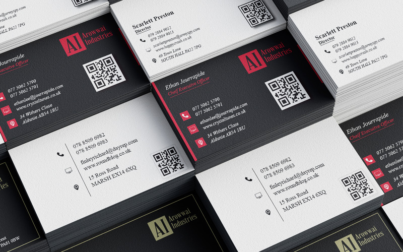 Bundle of Business Card Templates - Visiting Card Templates Corporate Identity