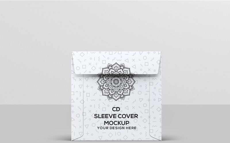 CD Cover - CD Sleeve Cover Mockup Product Mockup