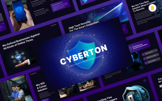 Cyberton - Cyber Security Google Slide Template