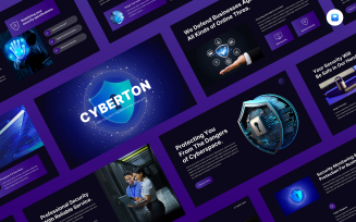 Cyberton - Cyber Security Keynote Template