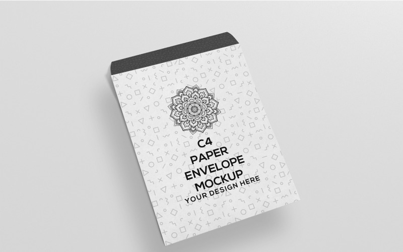 Envelope - C4 Paper Envelope Mockup Product Mockup