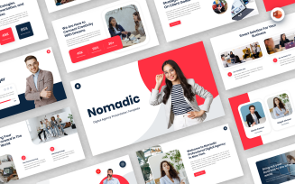 Nomadic - Digital Agency PowerPoint Template