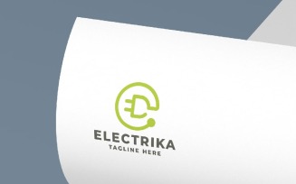 Electrika Letter E Pro Logo Template