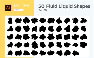 Fluid Liquid Shape V1 50 SET 20