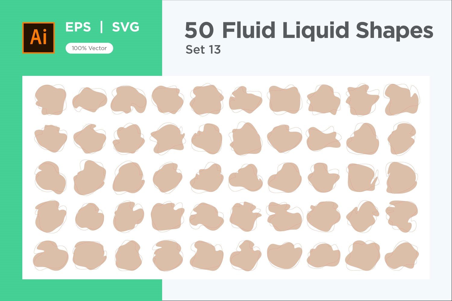 Kit Graphique #341885 Fluide Liquide Divers Modles Web - Logo template Preview