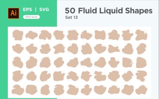 Fluid Liquid Shape V2 50 SET 13