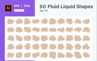 Fluid Liquid Shape V2 50 SET 14