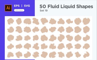 Fluid Liquid Shape V2 50 SET 19