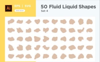 Fluid Liquid Shape V2 50 SET 4