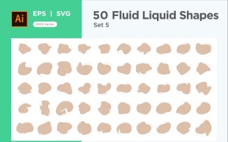 Fluid Liquid Shape V2 50 SET 5