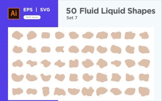 Fluid Liquid Shape V2 50 SET 7